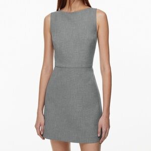 Aritzia Babaton⎜BOND DRESS⎜HEATHERED MEDIUM GREY
